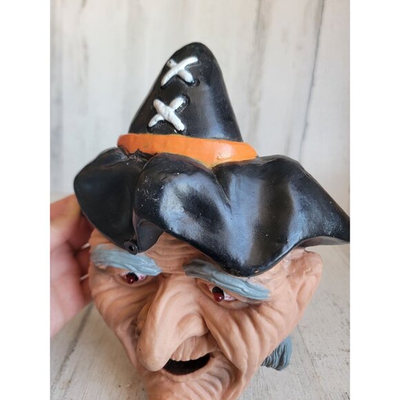 Telco AS IS witch hanging face prop home decor Halloween‎ unique - Picture 5 of 8